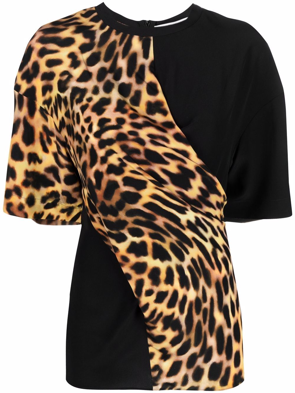 Stella McCartney T-Shirt mit Geparden-Print - Schwarz von Stella McCartney