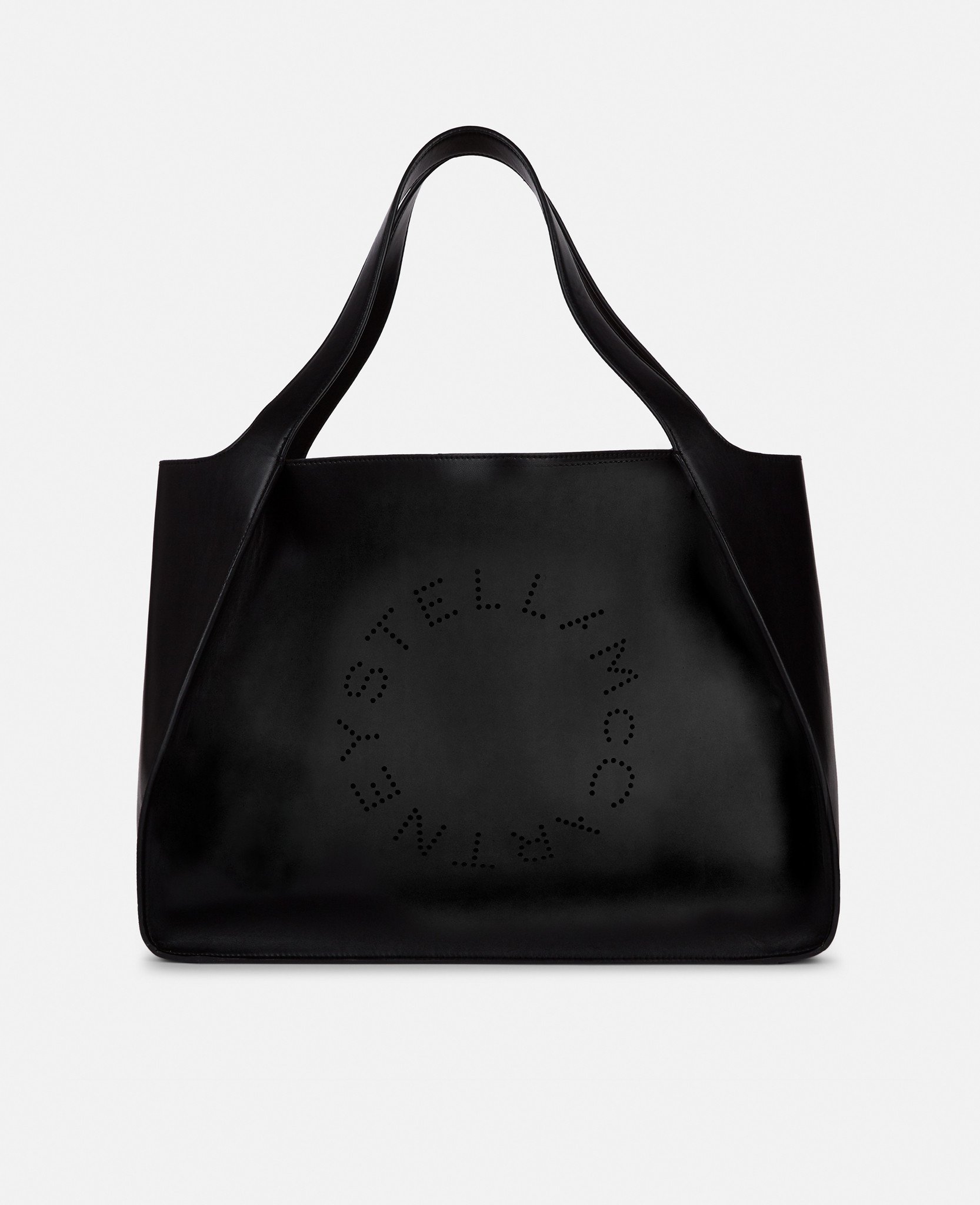 Stella McCartney - Tote Bag mit Logo, Frau, BLACK von Stella McCartney