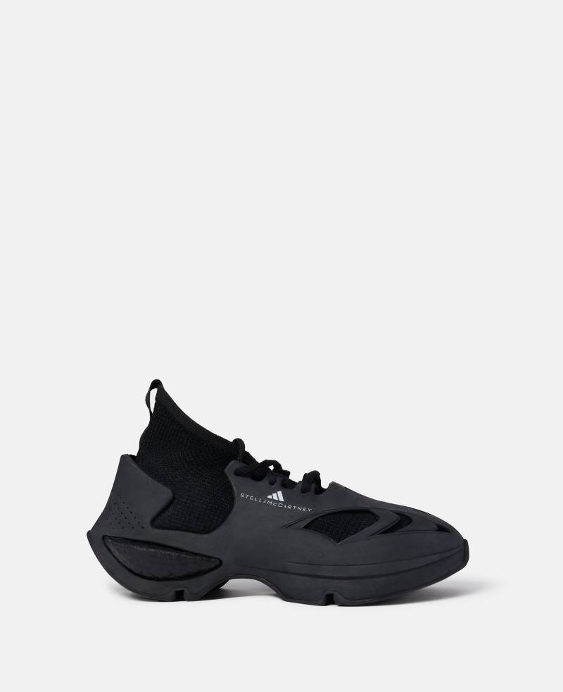 Stella McCartney - TrueLife Primeknit Lifestyle Sneakers, Frau, Core Black, Größe: 6h von Stella McCartney