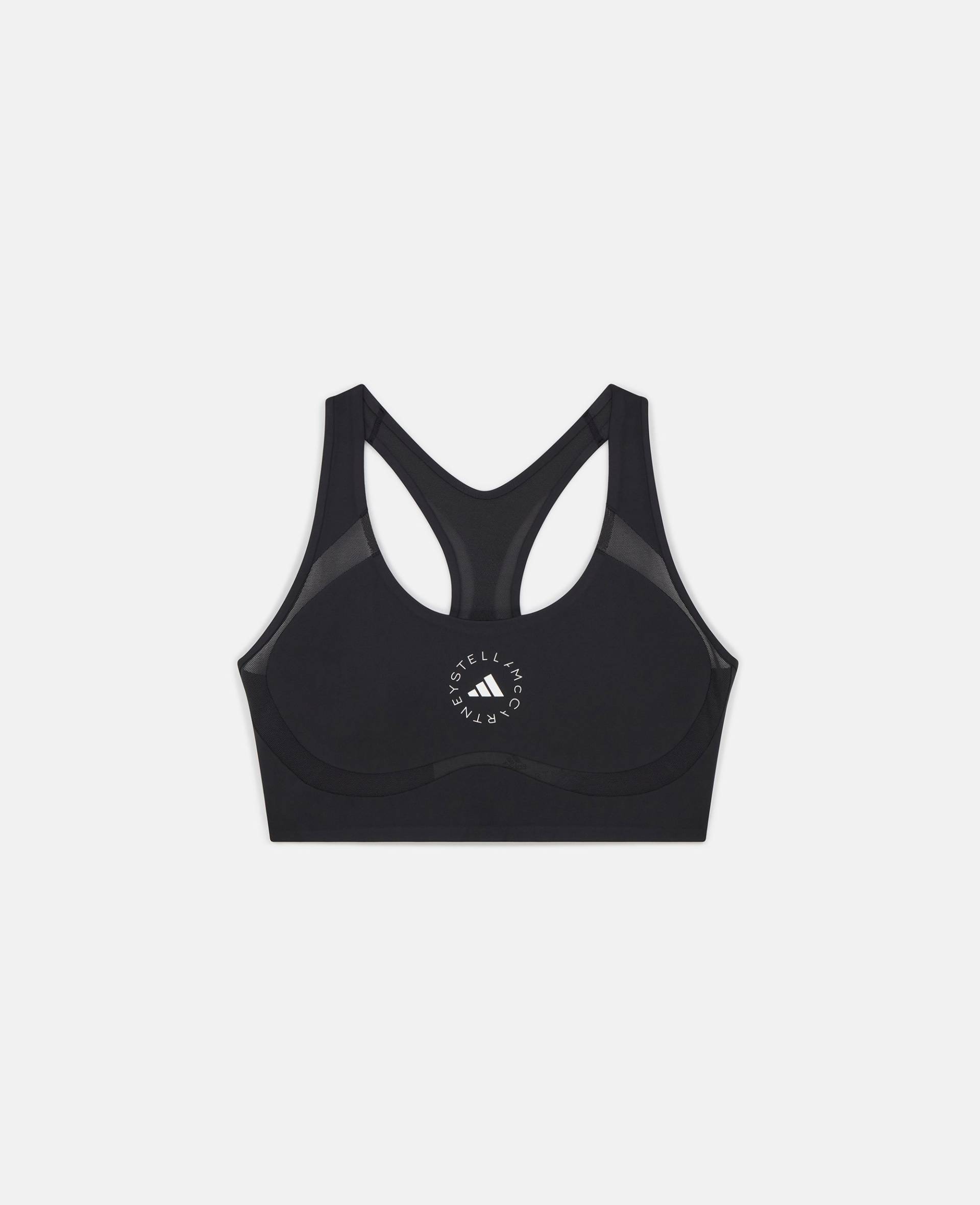 Stella McCartney - TruePurpose Power Impact Sport-BH mit mittlerer Stützkraft, Frau, Schwarz, Größe: 40AC Stella McCartney - TruePurpose Power Impact Sport-BH mit mittlerer Stützkraft, Frau, Schwarz, Größe: 40AC von Stella McCartney