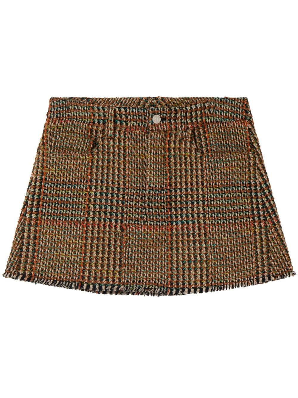 Stella McCartney Tweed-Minirock - Braun von Stella McCartney