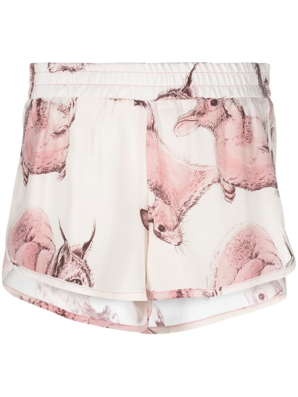 Stella McCartney Shorts mit Animal-Print - Rosa von Stella McCartney