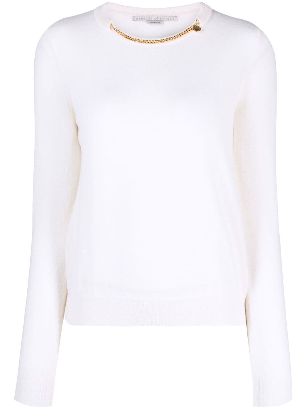 Stella McCartney Pullover mit V-Ausschnitt - Weiß von Stella McCartney