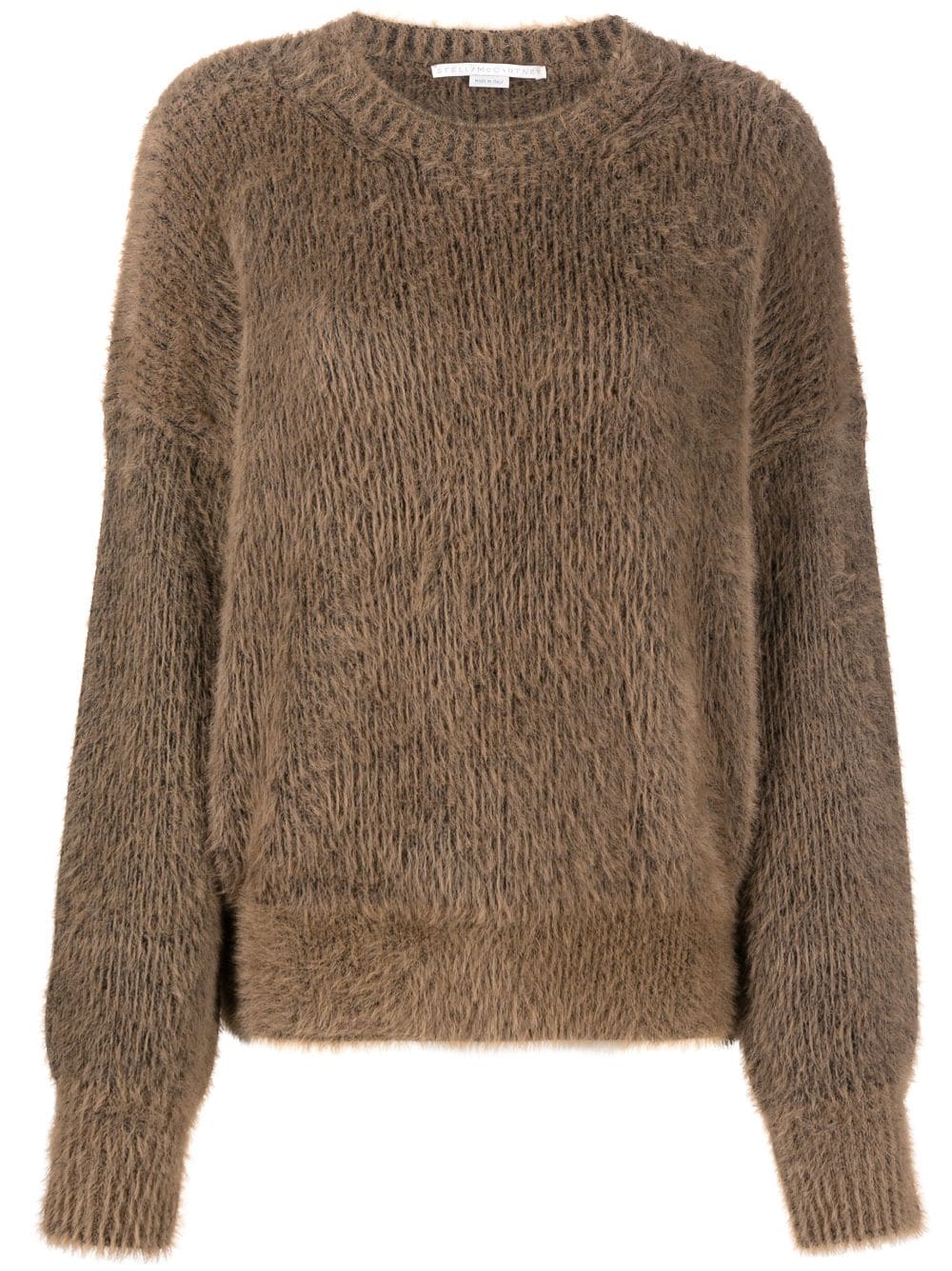 Stella McCartney Strickpullover mit Rundhalsausschnitt - Braun von Stella McCartney