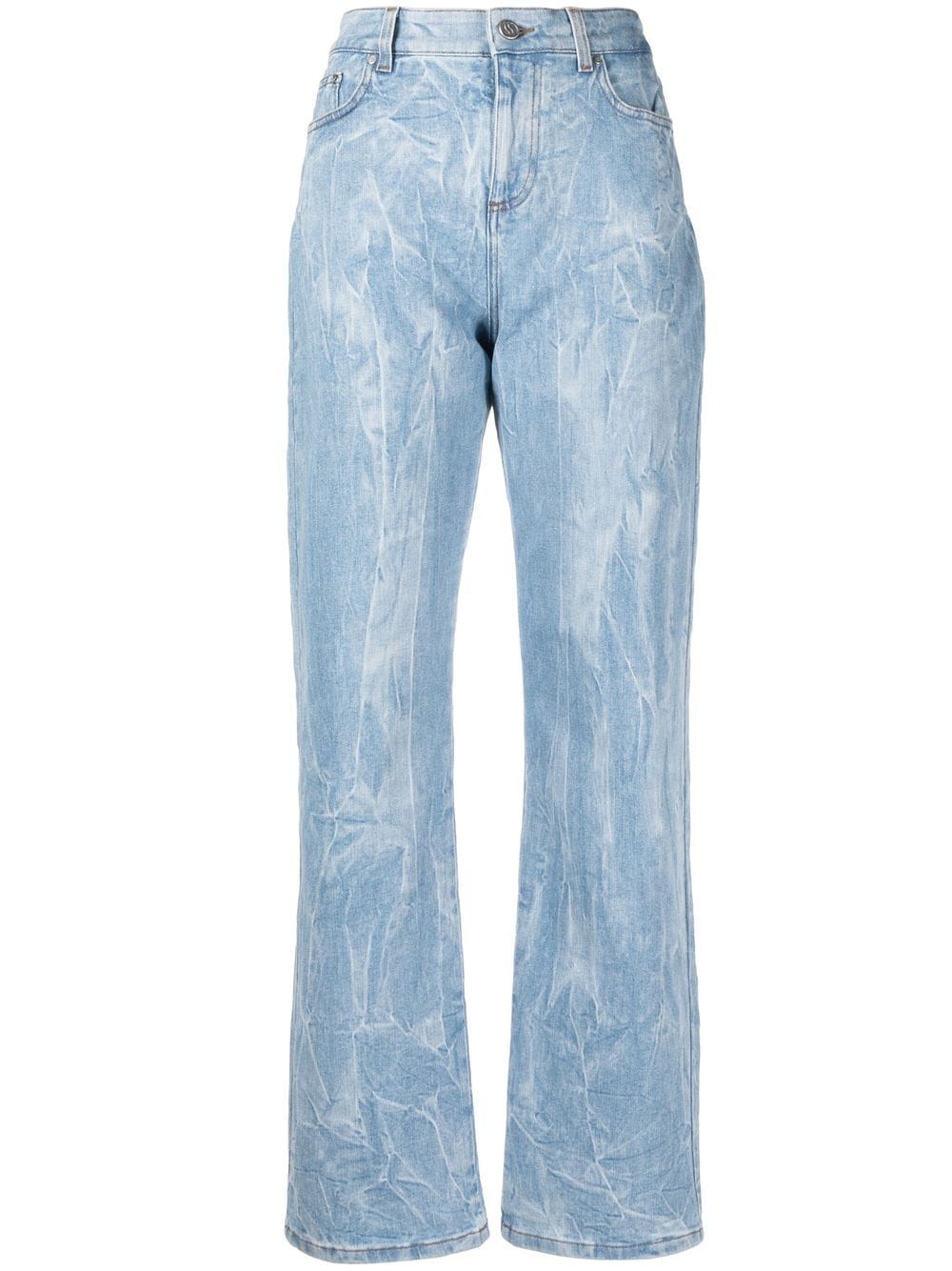 Stella McCartney Gerade Jeans - Blau von Stella McCartney