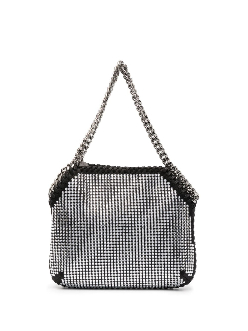 Stella McCartney Handtasche mit Kristallen - Silber von Stella McCartney