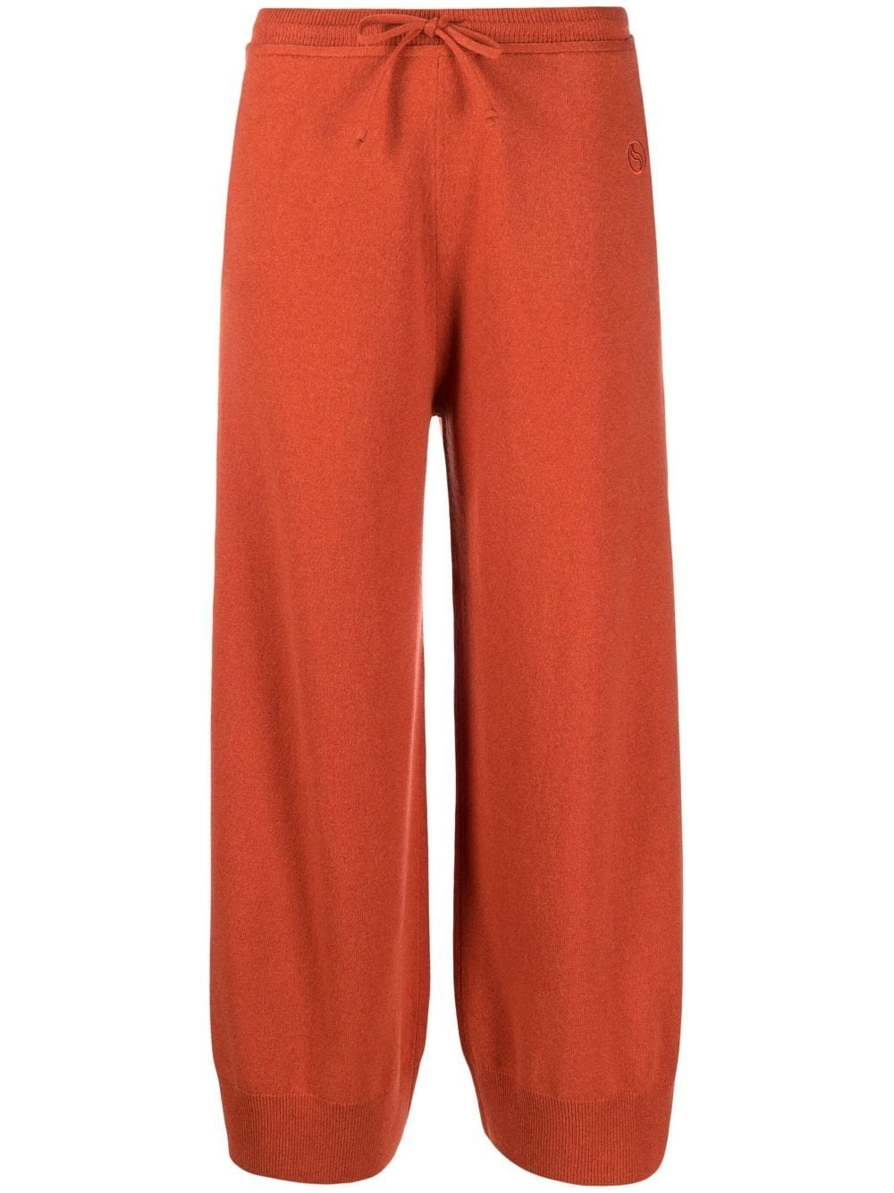 Stella McCartney Gestrickte Hose mit Kordelzug - Orange von Stella McCartney