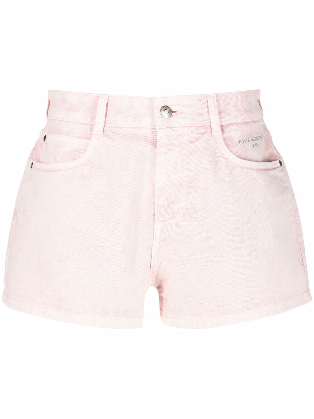 Stella McCartney Shorts mit Logo-Stickerei - Rosa von Stella McCartney