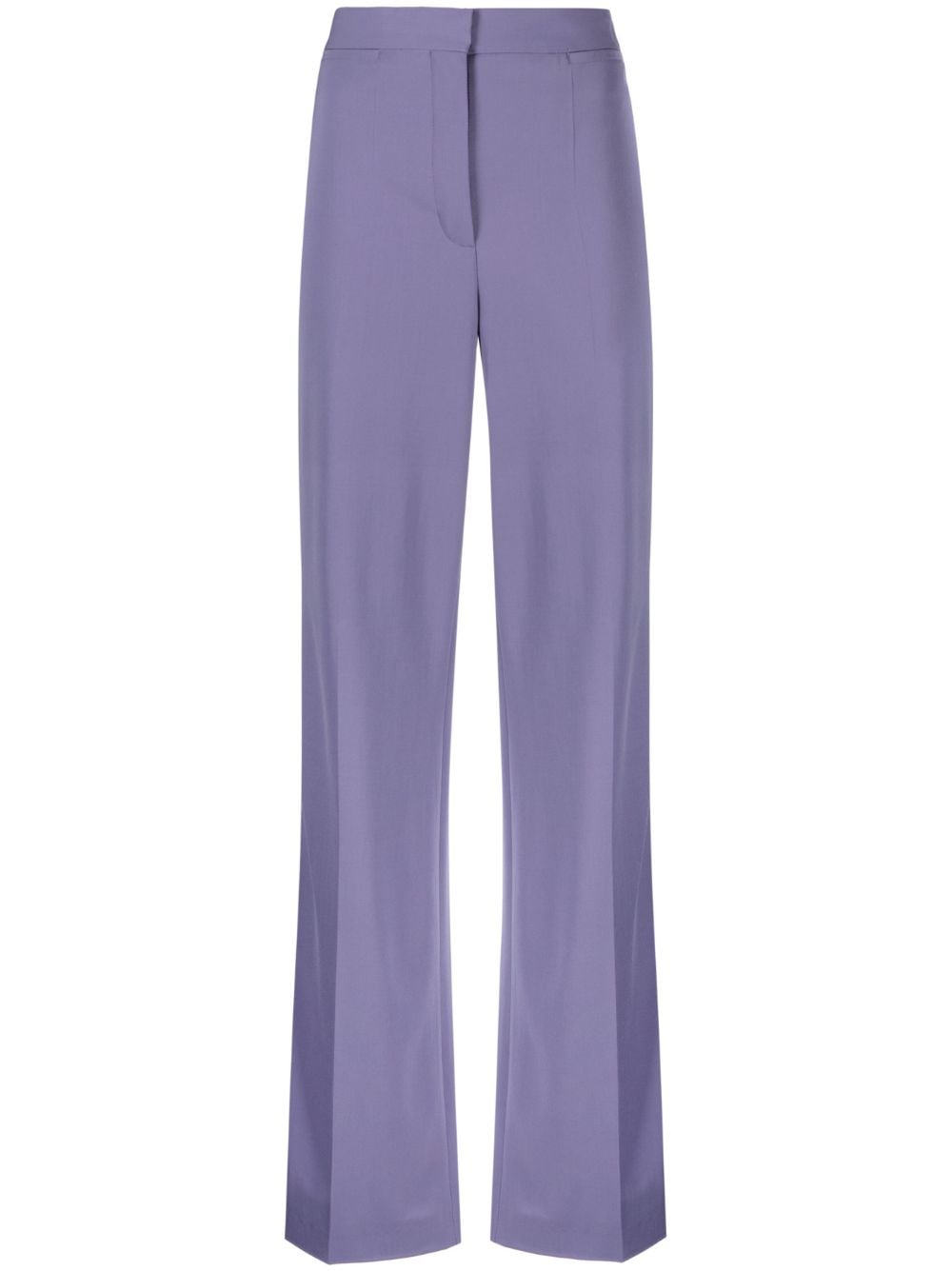 Stella McCartney High-Waist-Hose mit weitem Bein - Violett von Stella McCartney