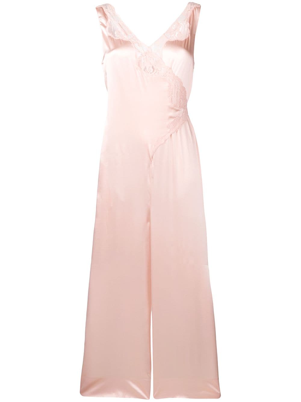 Stella McCartney Jumpsuit mit Spitzendetails - Rosa von Stella McCartney