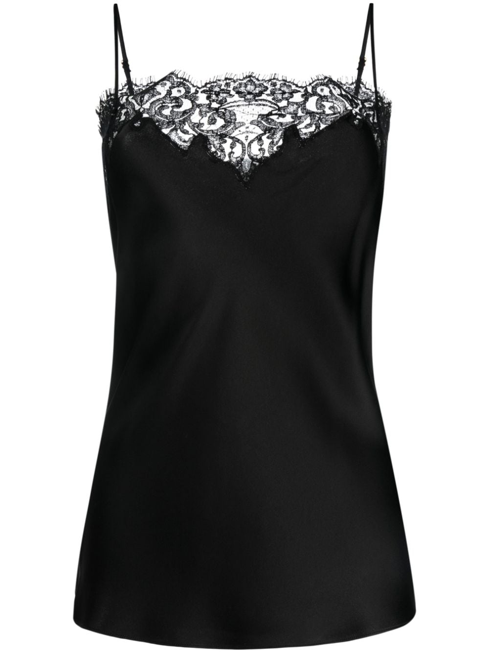 Stella McCartney Camisole-Top mit Spitzenborten - Schwarz von Stella McCartney