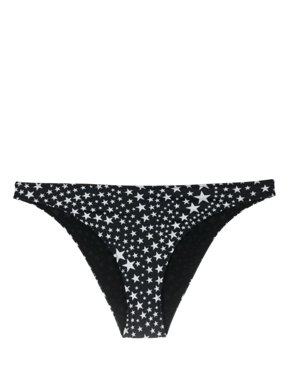 Stella McCartney Bikinihöschen mit Logo-Schild - Schwarz von Stella McCartney