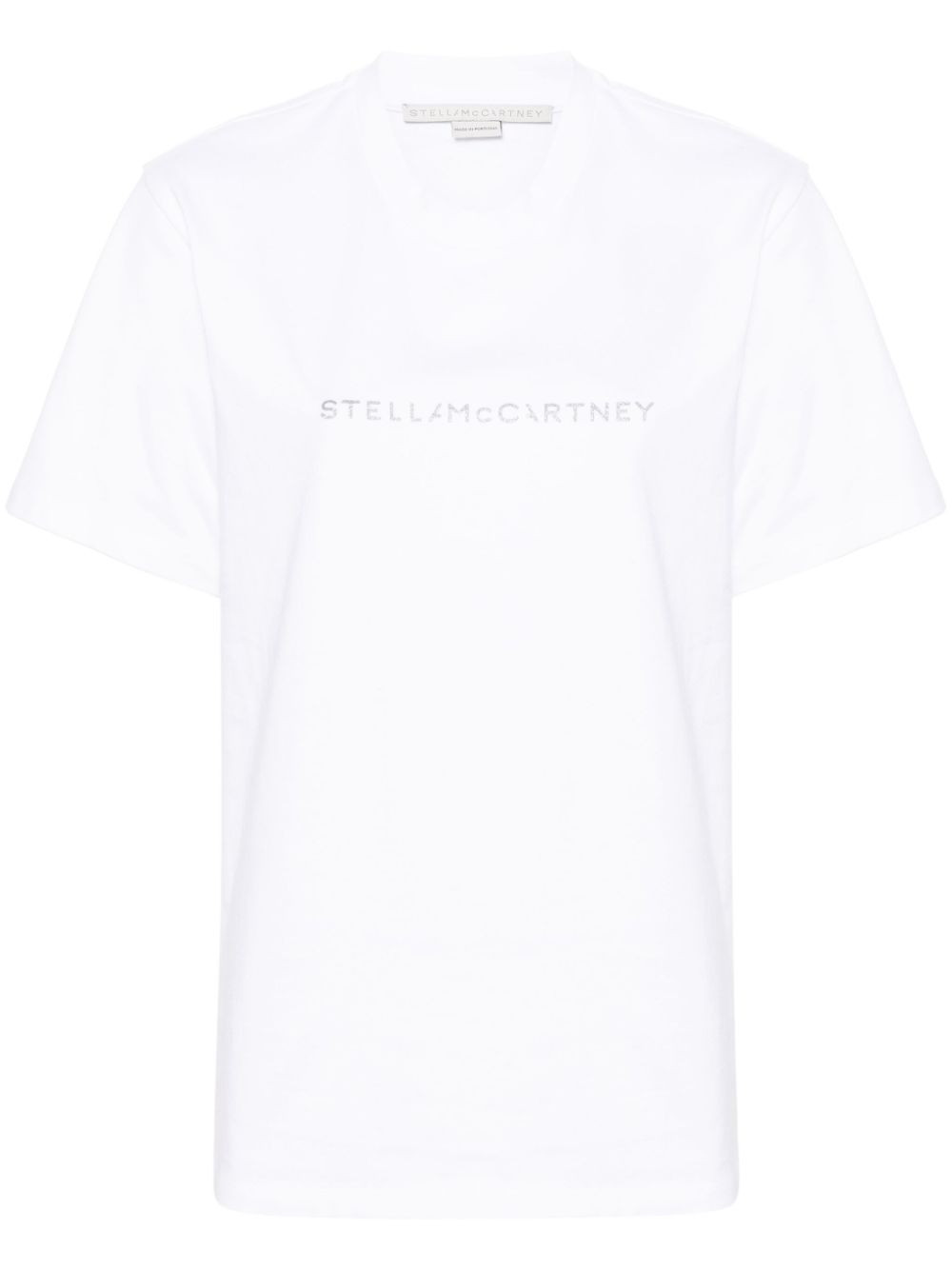 Stella McCartney T-Shirt mit Logo-Print - Weiß von Stella McCartney