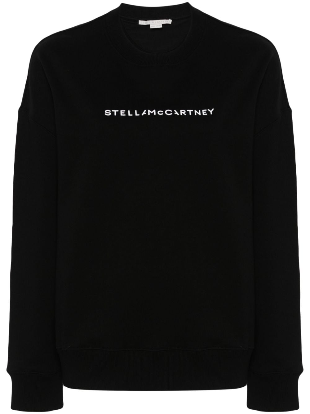 Stella McCartney Sweatshirt mit Logo-Print - Schwarz von Stella McCartney