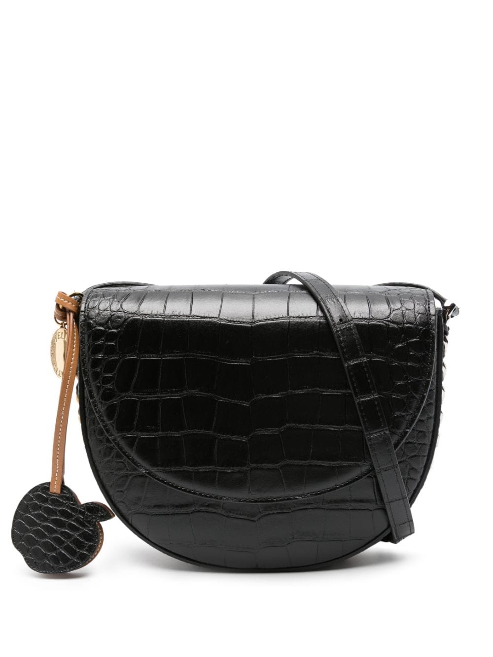 Stella McCartney Mittelgroße Frayme Schultertasche - Schwarz von Stella McCartney