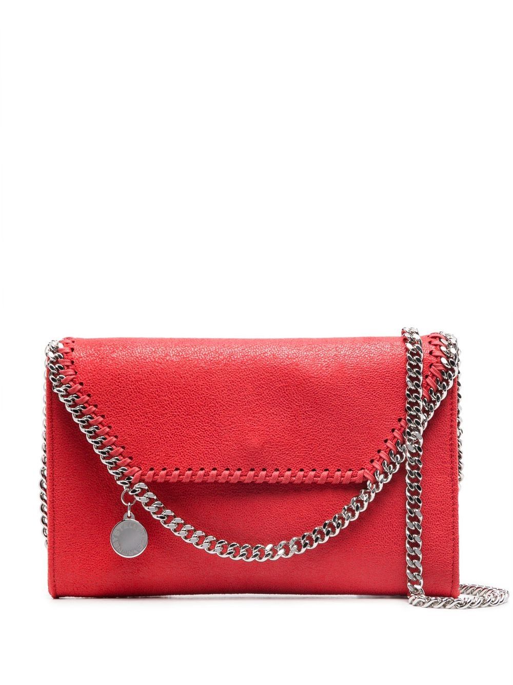 Stella McCartney Mini Falabella Umhängetasche - Rot von Stella McCartney