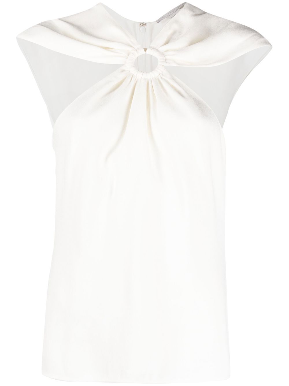 Stella McCartney T-Shirt mit Cold-Shoulder - Weiß von Stella McCartney