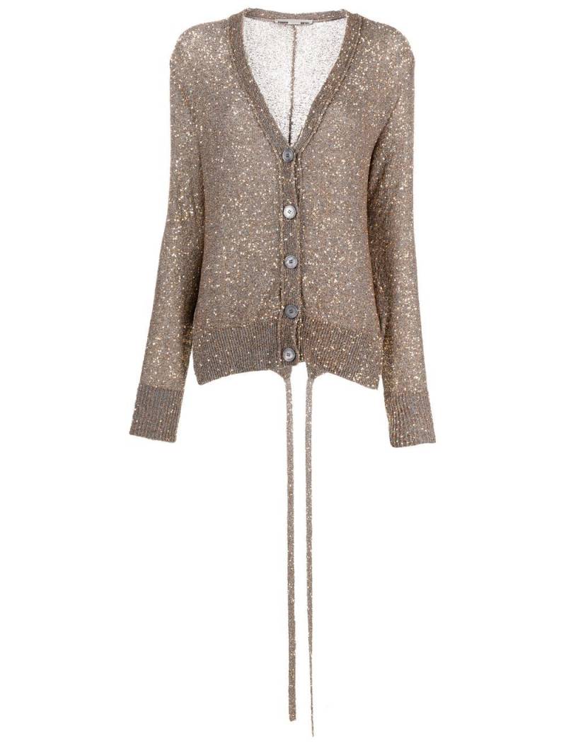 Stella McCartney Cardigan mit Pailletten - Gold von Stella McCartney