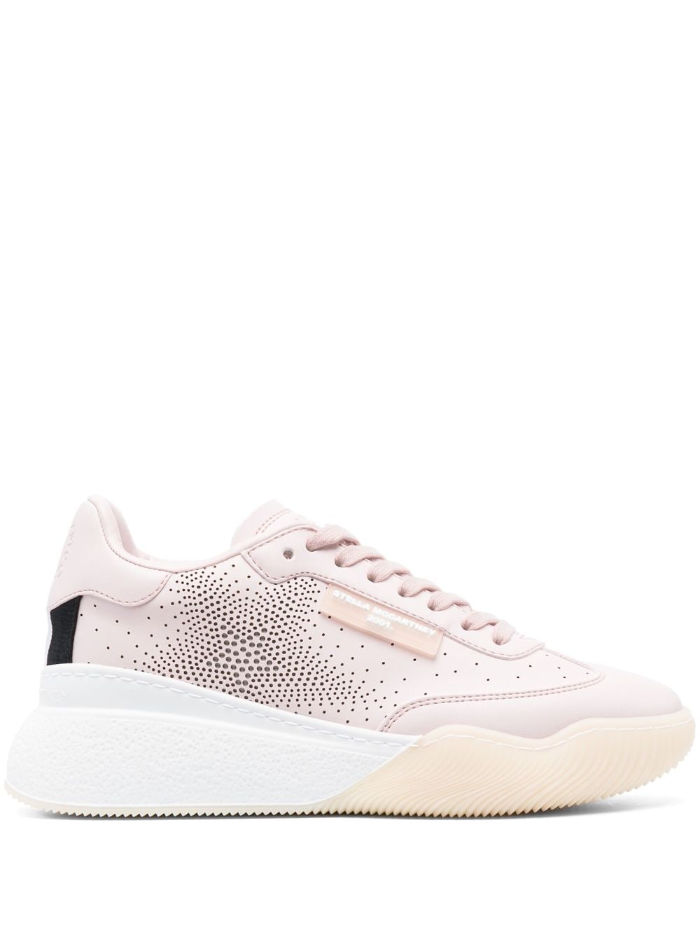 Stella McCartney Sneakers mit Pailletten - Rosa von Stella McCartney