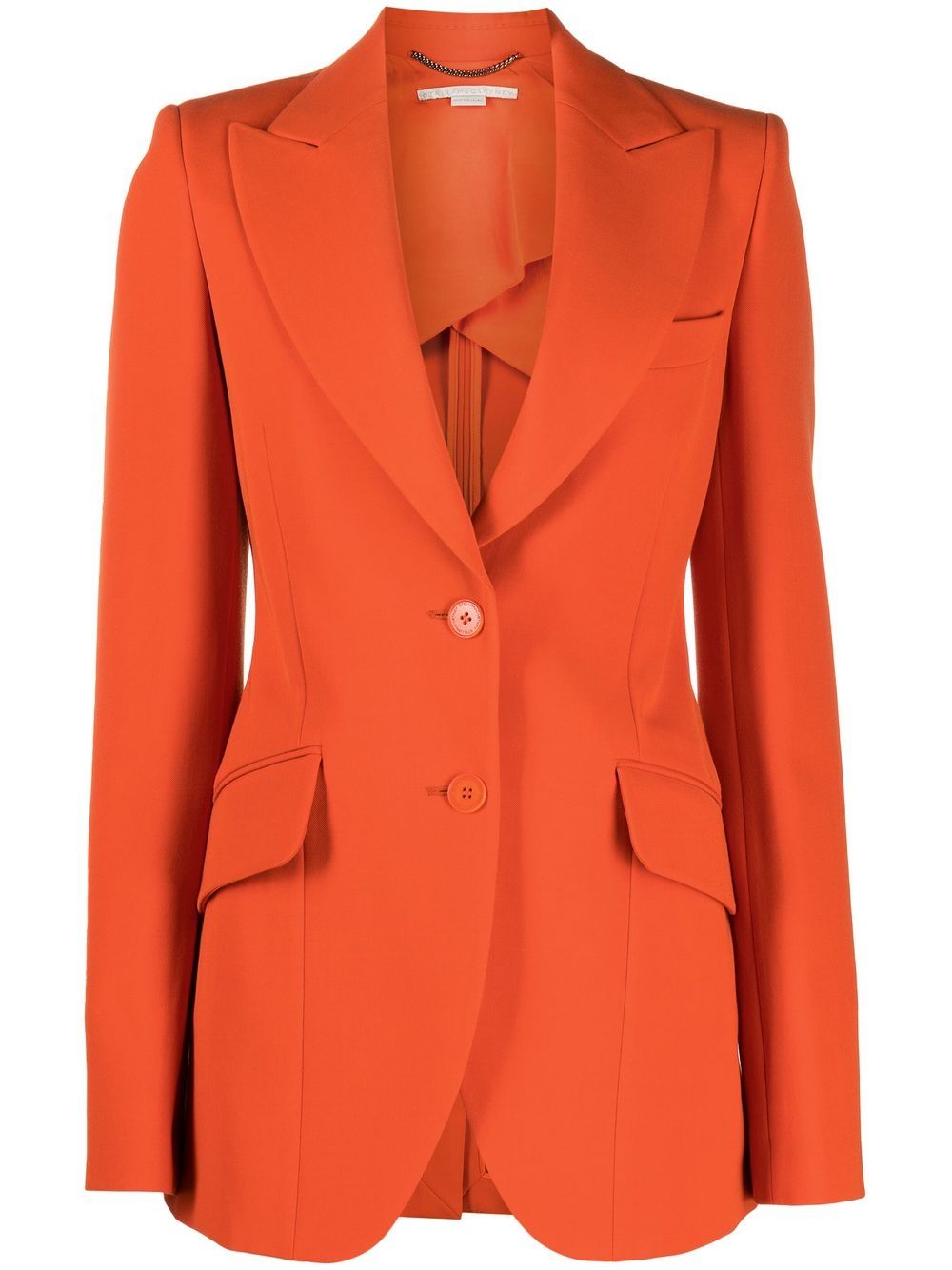 Stella McCartney Einreihiger Blazer - Orange von Stella McCartney