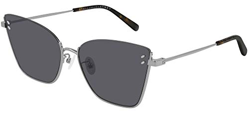 Stella McCartney sonnenbrille SC0182S 002 Silber rauch größe 58 mm Frau von Stella McCartney