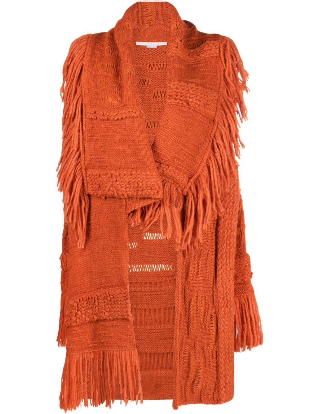 Stella McCartney Strukturierter Cardigan - Orange von Stella McCartney