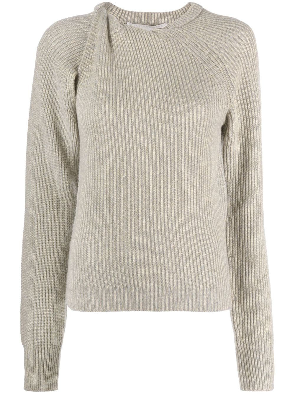 Stella McCartney Gerippter Pullover - Grau von Stella McCartney