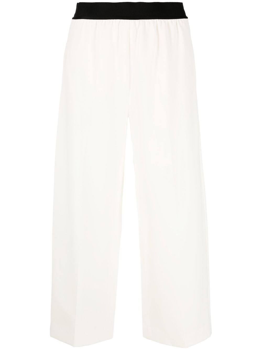 Stella McCartney Cropped-Hose mit weitem Bein - Nude von Stella McCartney