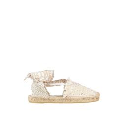 Beige Stella Mccartney Logo Canvas Espadrilles von Stella Mccartney
