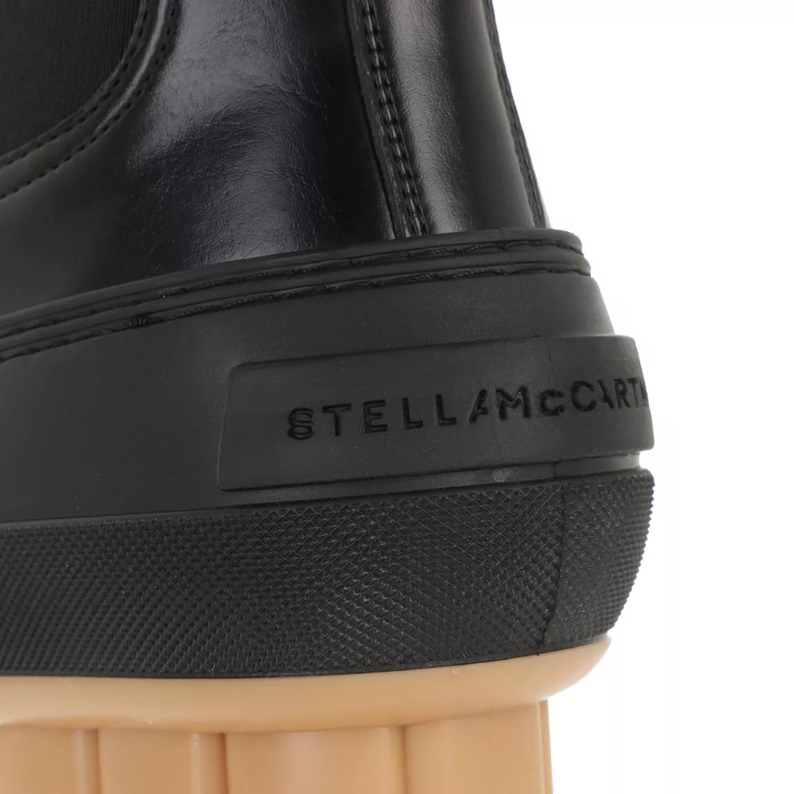 Stella McCartney Boots & Stiefeletten - Boots Leather - Gr. 38 (EU) - in Schwarz - für Damen von Stella Mccartney