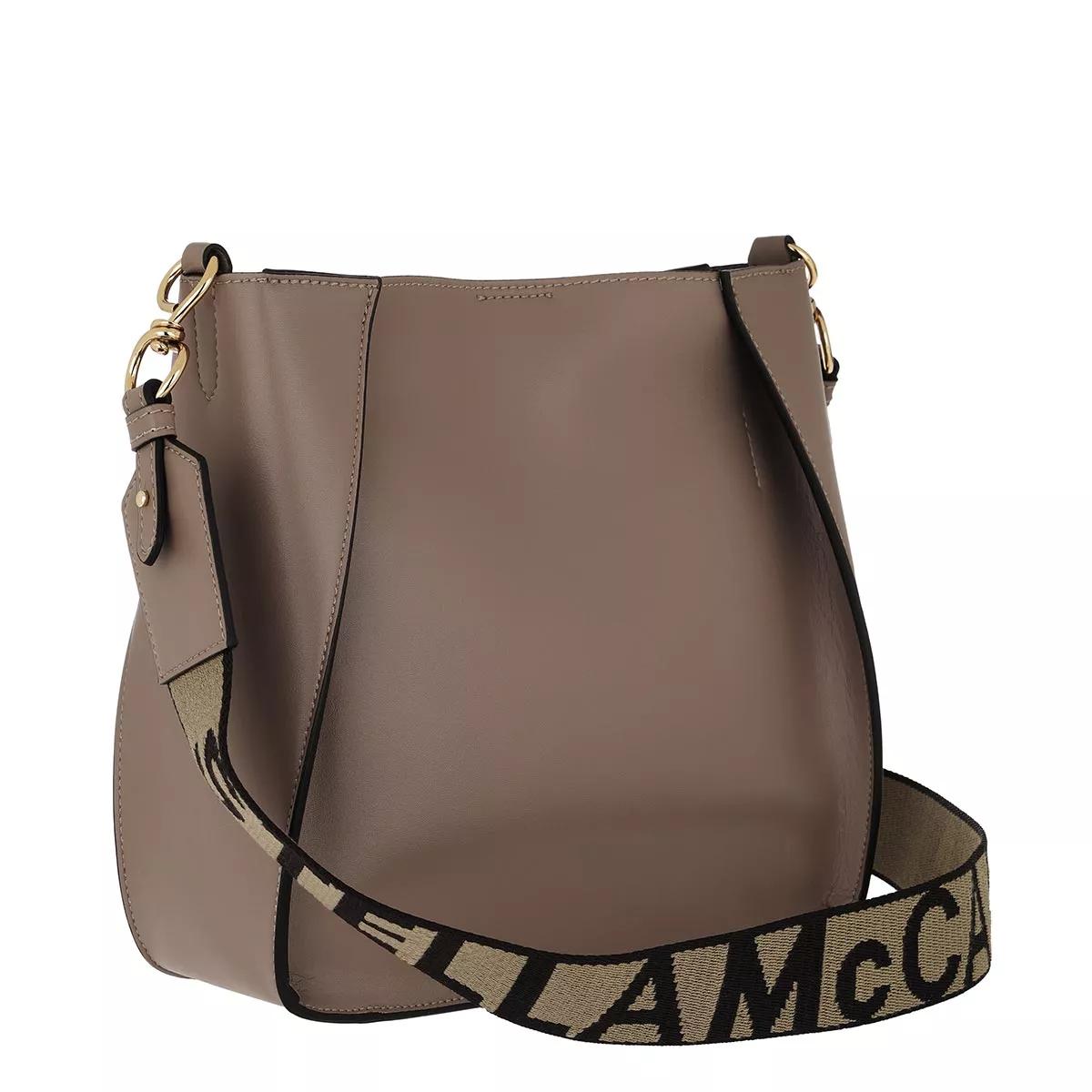 Stella McCartney Crossbody Bags - Logo Shoulder Bag - Gr. unisize - in Braun - für Damen von Stella Mccartney