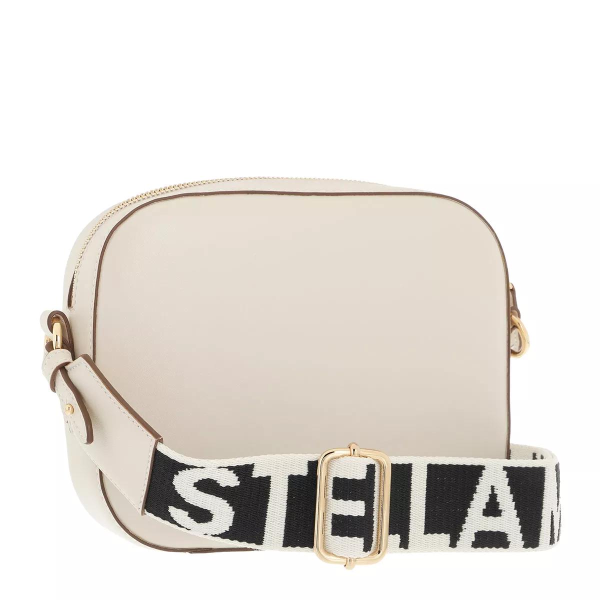 Stella McCartney Crossbody Bags - Small Logo Crossbody Bag - Gr. unisize - in Creme - für Damen von Stella Mccartney