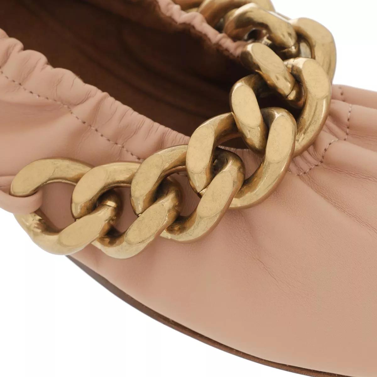 Stella McCartney Loafers & Ballerinas - Falabella Chunky Chain Ballet Flats - Gr. 36 (EU) - in Gold - für Damen von Stella Mccartney