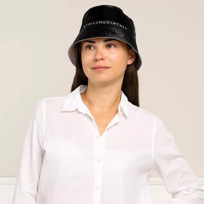 Stella McCartney Mützen - Logo Cap - Gr. 57 - in Schwarz - für Damen von Stella Mccartney