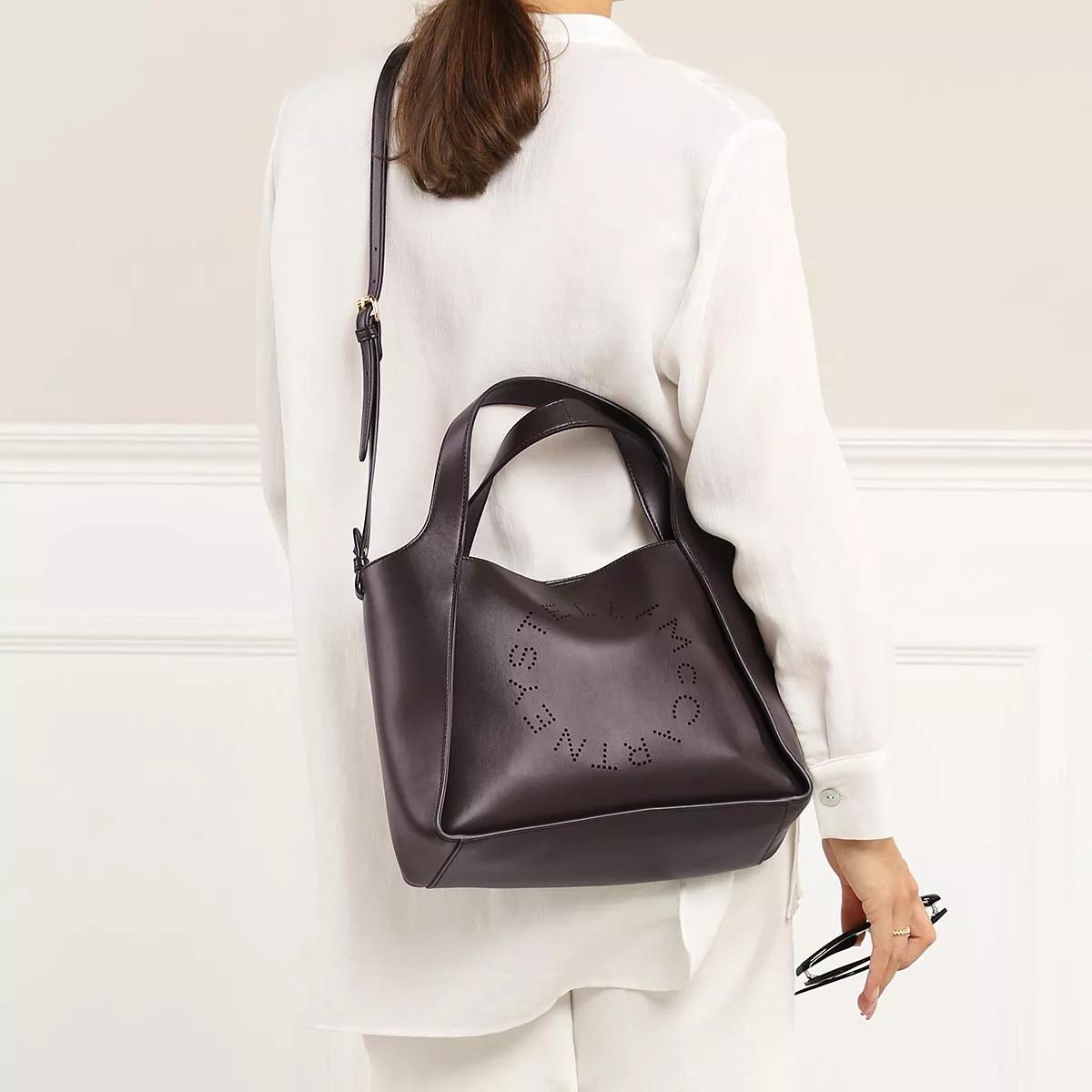 Stella McCartney Tote - Logo Crossbody Bag Eco Soft - Gr. unisize - in Braun - für Damen von Stella Mccartney