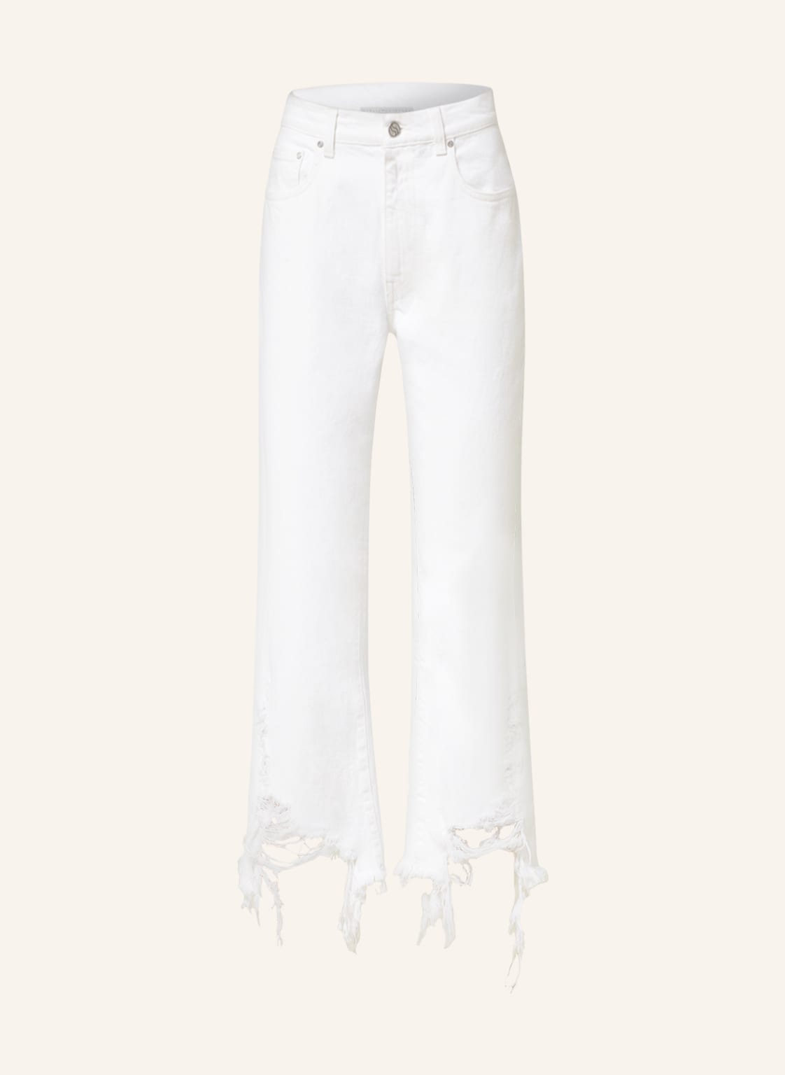 Stella Mccartney 7/8-Jeans weiss von Stella Mccartney