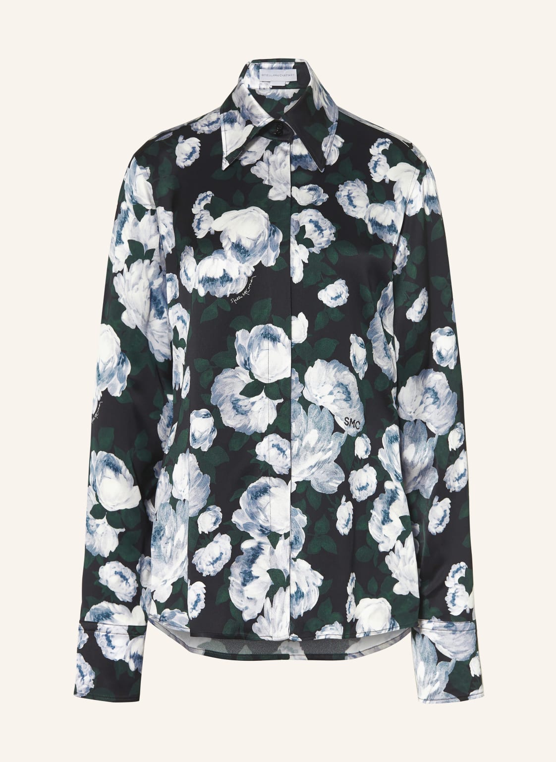 Stella Mccartney Hemdbluse Brunch Of Roses blau von Stella Mccartney