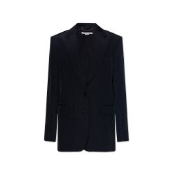 Stella Mccartney Schwarzer Damen Blazer Aus Leinen-mix von Stella Mccartney