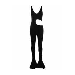 Stella Mccartney Schwarzer Damen-jumpsuit Mit Cut-outs von Stella Mccartney
