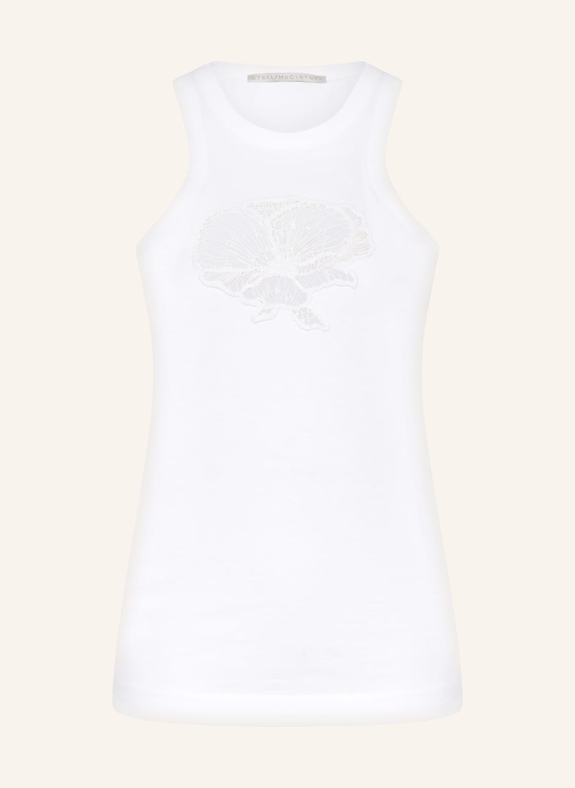 Stella Mccartney Top weiss von Stella Mccartney