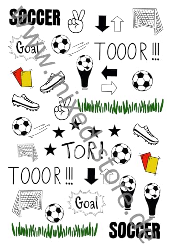 Kerzentattoos Fußball für Stabkerzen DINA5, kein Lack notwendig Kerzentattoos Fußball für Stabkerzen DINA5, kein Lack notwendig von Stellwag creative