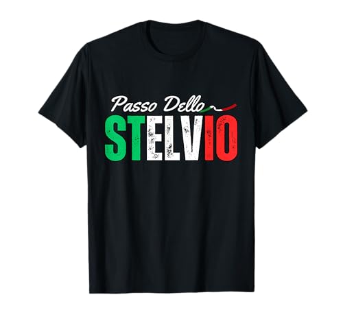 Italienische Bergalpen Reise Passo Dello Stelvio für Herren Damen T-Shirt von Stelvio pass, passo dello stelvio