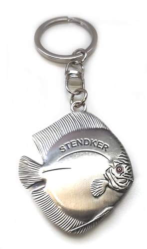 Stendker Original Diskus Schlüsselanhänger (Silber Antik (matt)) von Stendker