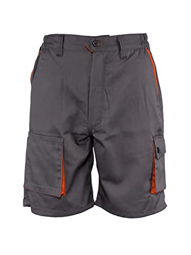 Desman - Herren Shorts/kurzen Arbeitshosen - für den Sommer - Grau EU58 von Stenso