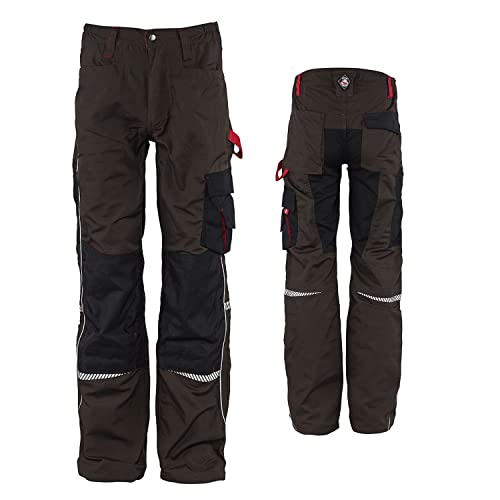 Stenso Prisma Arbeitshosen Männer - Cargohose Herren - Hose Herren Cargo - Arbeitshose Herren - Braun EU62 von Stenso