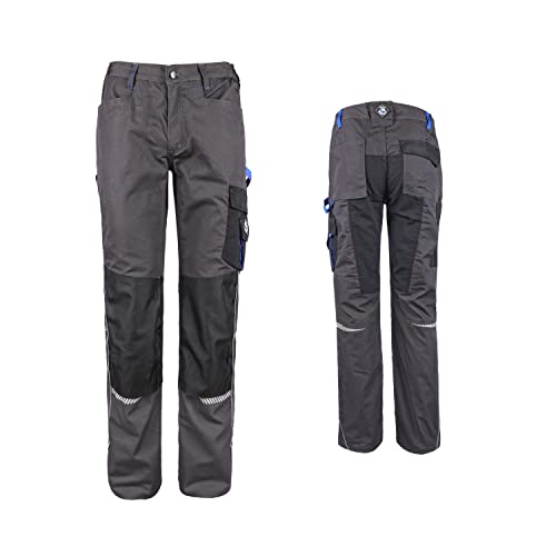 Stenso Prisma Arbeitshosen Männer - Cargohose Herren - Hose Herren Cargo - Arbeitshose Herren - Grau EU60 von Stenso