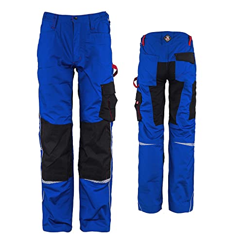 Stenso Prisma Arbeitshosen Männer - Cargohose Herren - Hose Herren Cargo - Arbeitshose Herren - Royalblau EU60 von Stenso