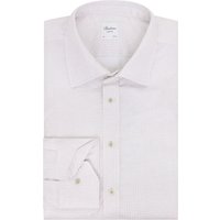 Stenströms Baumwollhemd mit feinem Muster von Stenströms