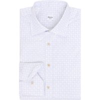 Stenströms Vollzwirn-Hemd aus Twofold Super Cotton mit Kentkragen, Comfort Fit von Stenströms