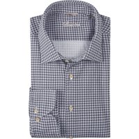 Stenströms Flanellhemd mit Hahnentrittmuster von Stenströms